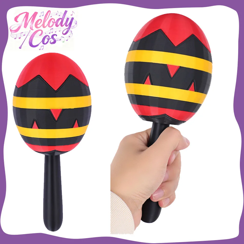 Fantasia Vox Cosplay Maracas accesorios adornos Anime Hotel disfraz adulto Halloween carnaval fiesta accesorios de disfraz Prop