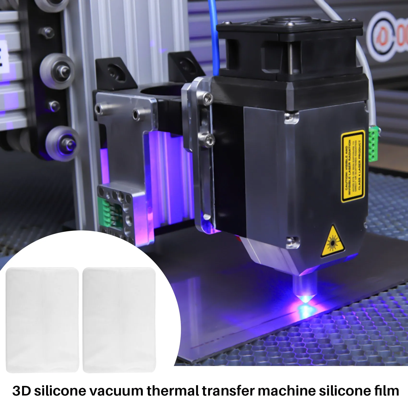 

2 шт. силиконовый вакуумный лист 3D силиконовая пленка для -3042 3D сублимационный термопресс