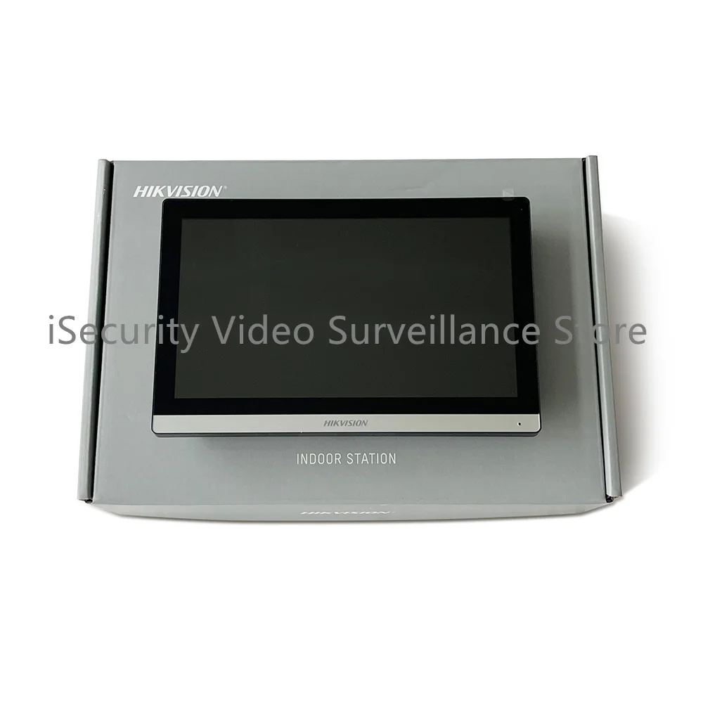 DS-KH6350-WTE1 Hik Vedio Intercom 7-inch Monitor Screen POE Network IP Indoor Station Unlock Door by Mobile App HIK-CONNECT