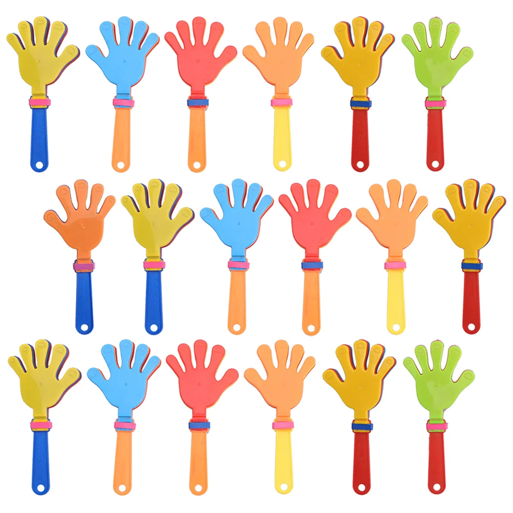 36 piezas de plástico Palm Clap Noisemakers para eventos deportivos accesorios de mano fiesta Festival Clappers niño