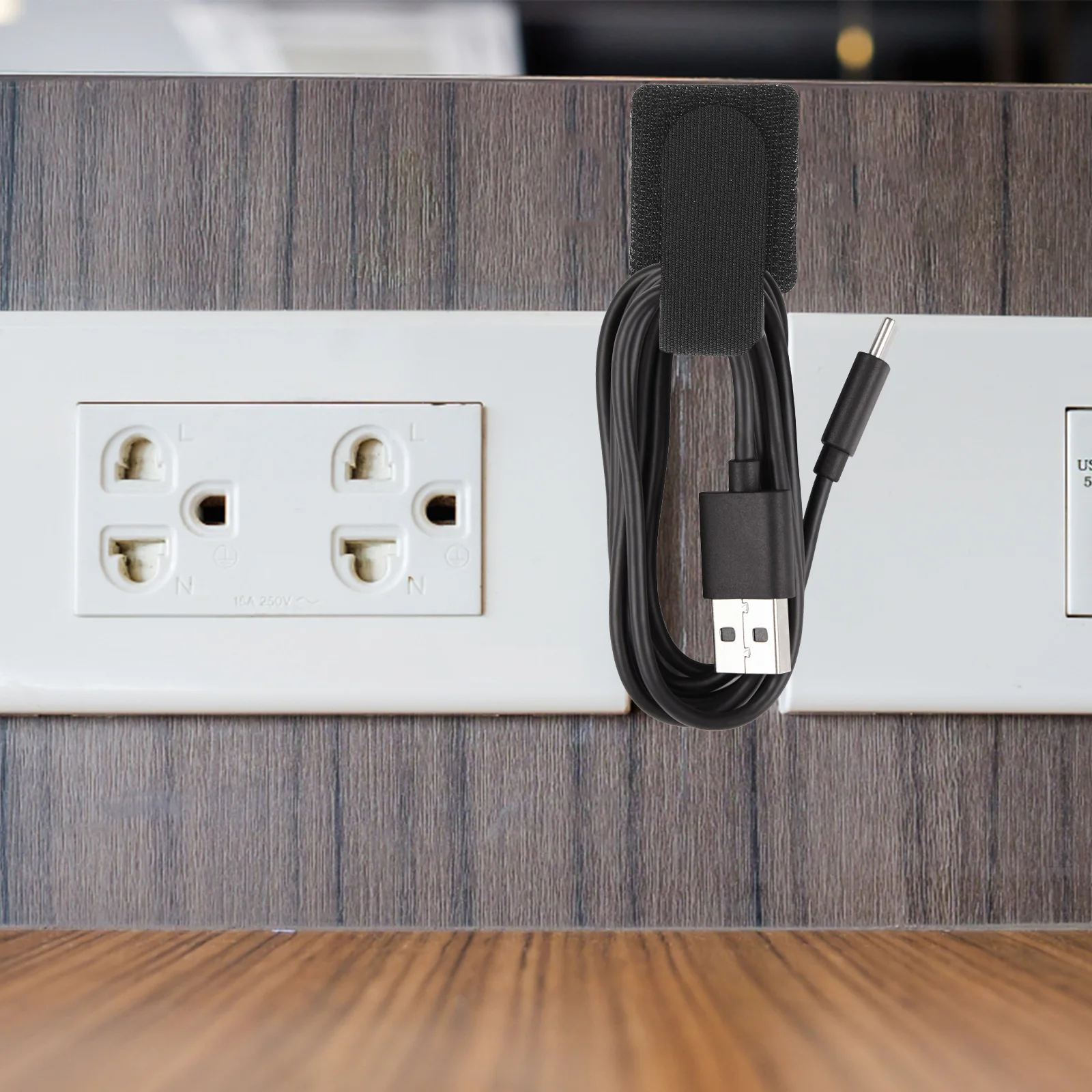 

40pcs Self Adhesive Cable Ties Cord Organizer Straps Reusable Nylon Wire Management Wrap Strong Fixing Strap Durable Wear