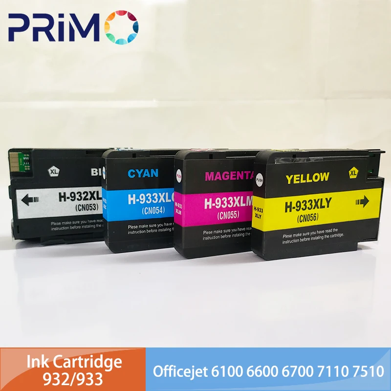 cartucho de tinta para hp officejet substituicao 932xl 933xl 932 933 xl hp933xl 6100 6600 6700 7110 7510 7512 7610 7612 01