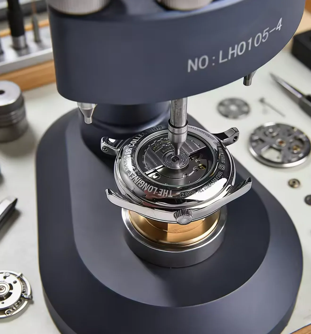 High Precision 4 Pins Watch Hands Presser Steel Watch Needle Installing Setting Fitting Watch Repair Tools & Kits for Watchmaker