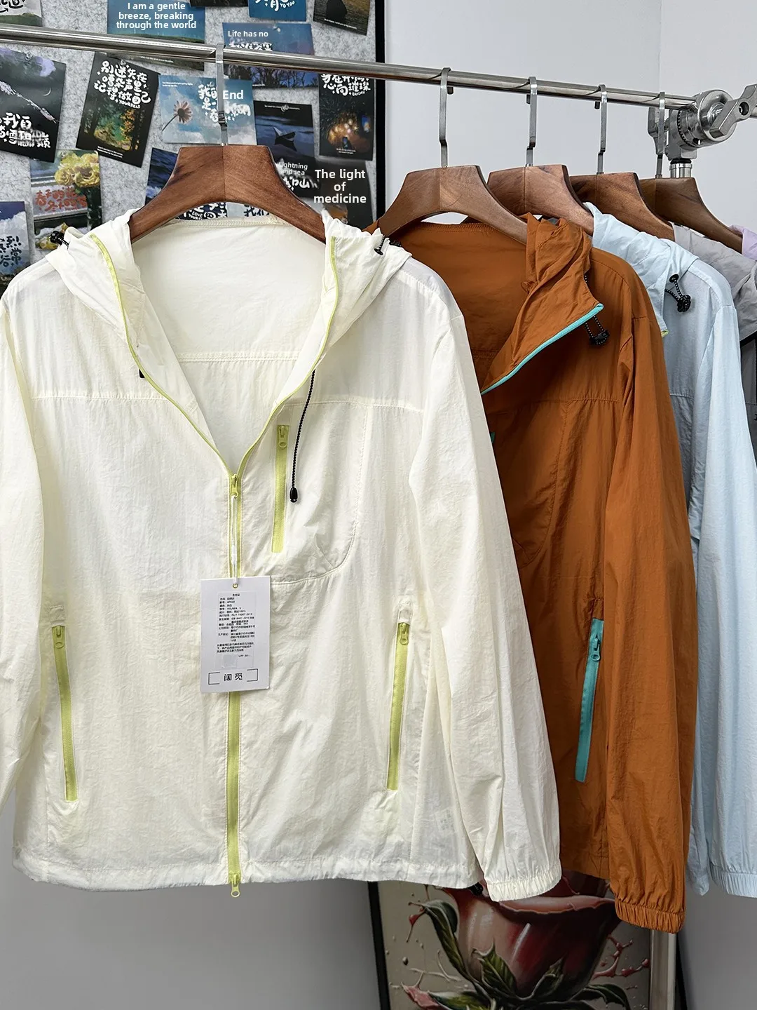 

Мужское летнее уличное пальто в стиле ретро в американском стиле, легкое дышащее пальто с защитой от солнца, модное крутое пальто