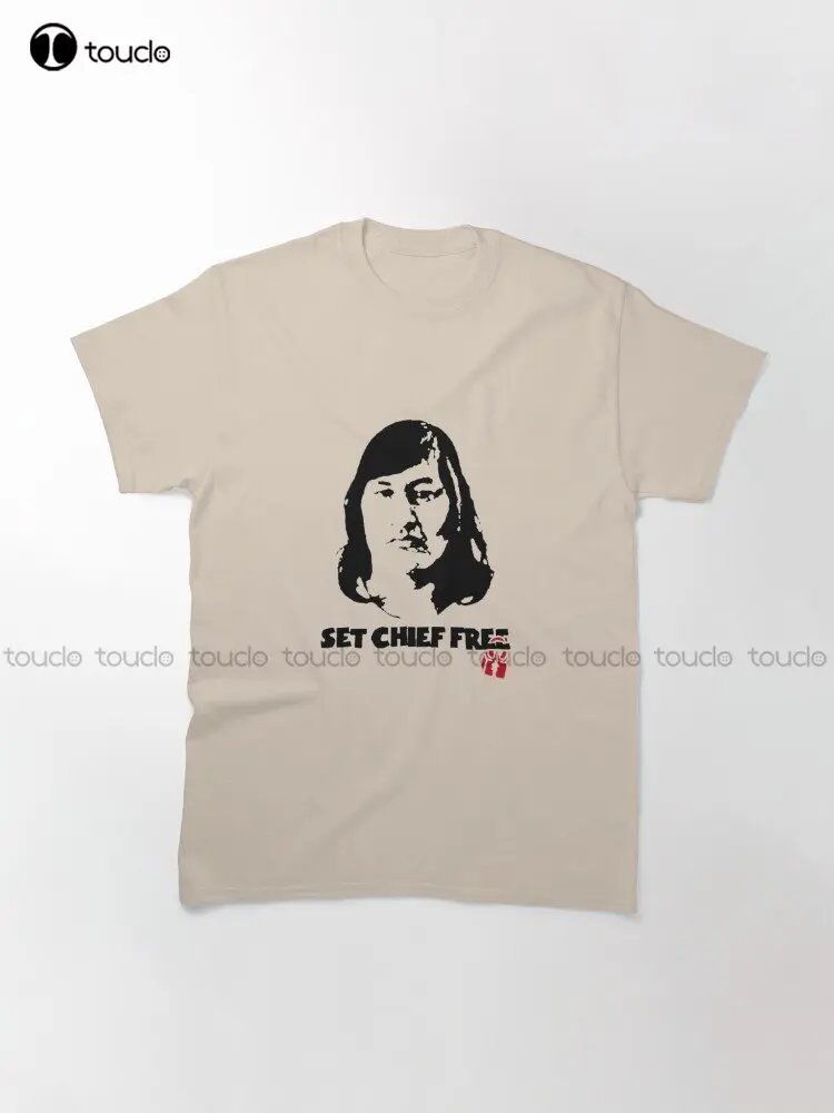 One Flew Over The Cuckoo’S Nest “Chief” Stencil Classic T-Shirt Custom Aldult Teen Unisex Digital Printing Tee Shirts Xs-5Xl