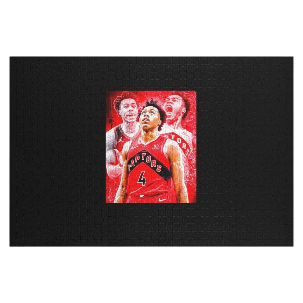 

Scottie Barnes #4 Jigsaw Puzzle Jigsaw Custom Personalized Photo Gift Personalized Toy Custom Wooden Name Puzzle