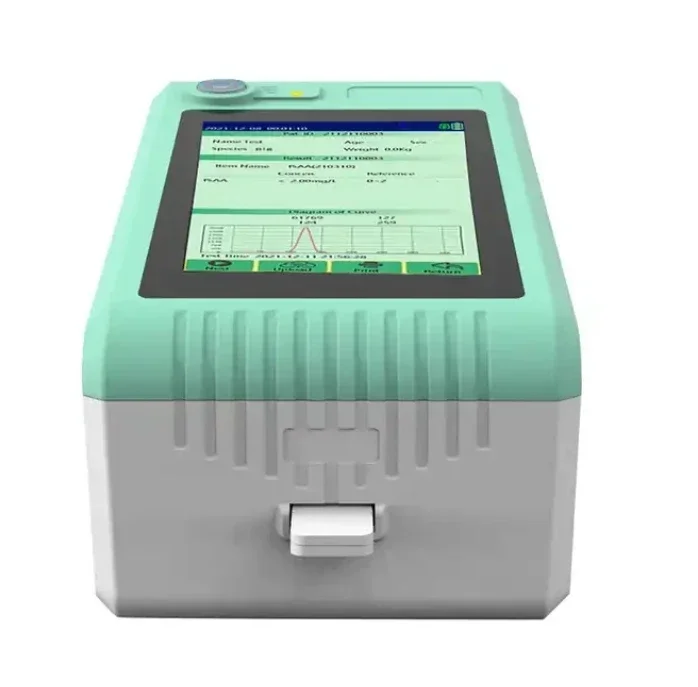 Veterinary Immunofluorescence Analyzer CRP progesteron  TSH dog  cat test machine use for progesteron dog test machine