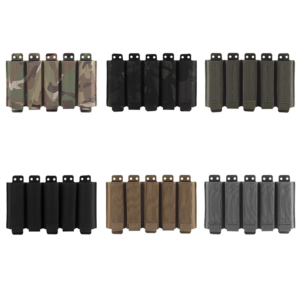 Funda táctica flexible multiusos 9 mm para pistola con cargadores