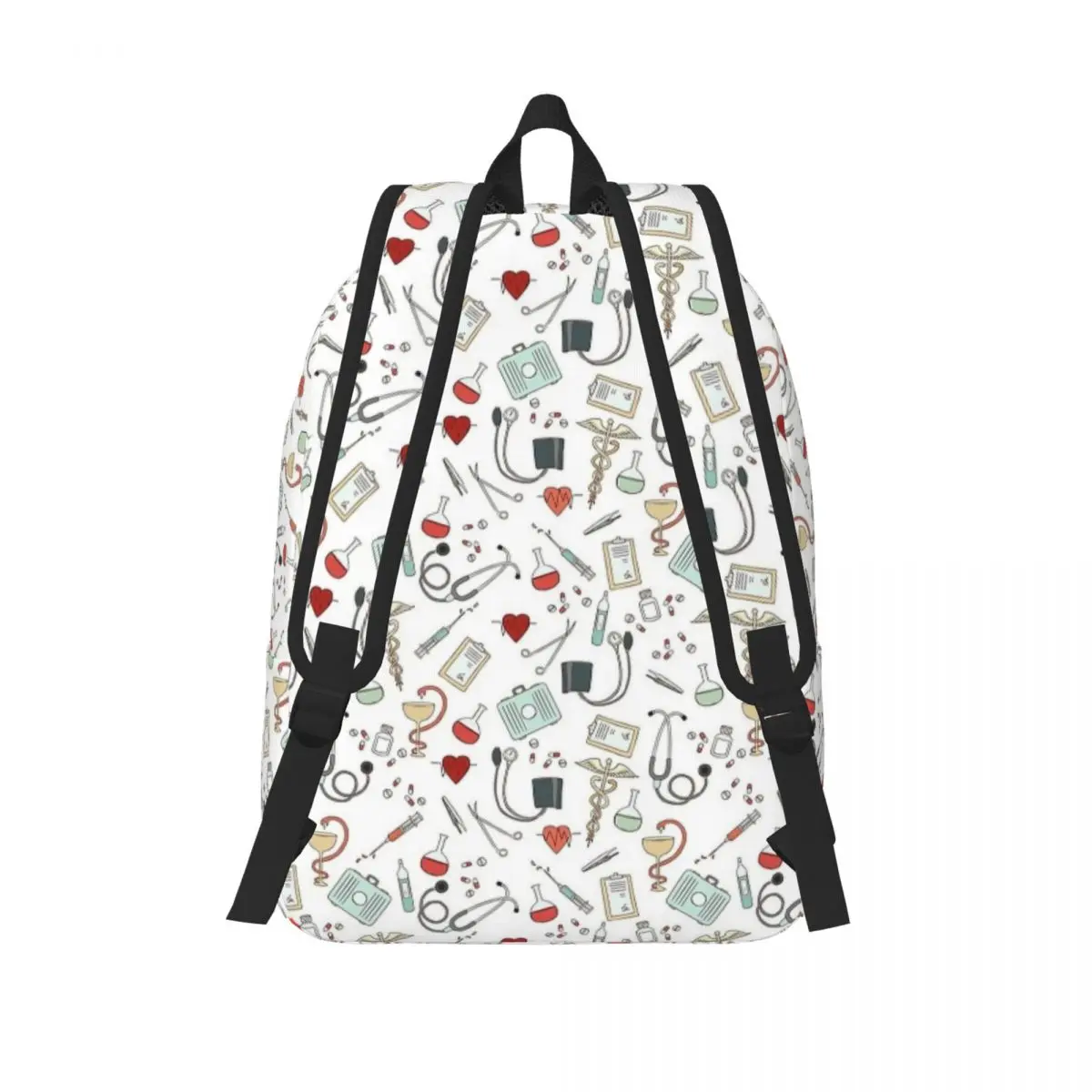 Sac à dos de fond d'outil médical d'infirmière pour les enfants, cartable d'école d'étudiant, sac d'école primaire de maternelle, cadeau de sac pour garçon et fille