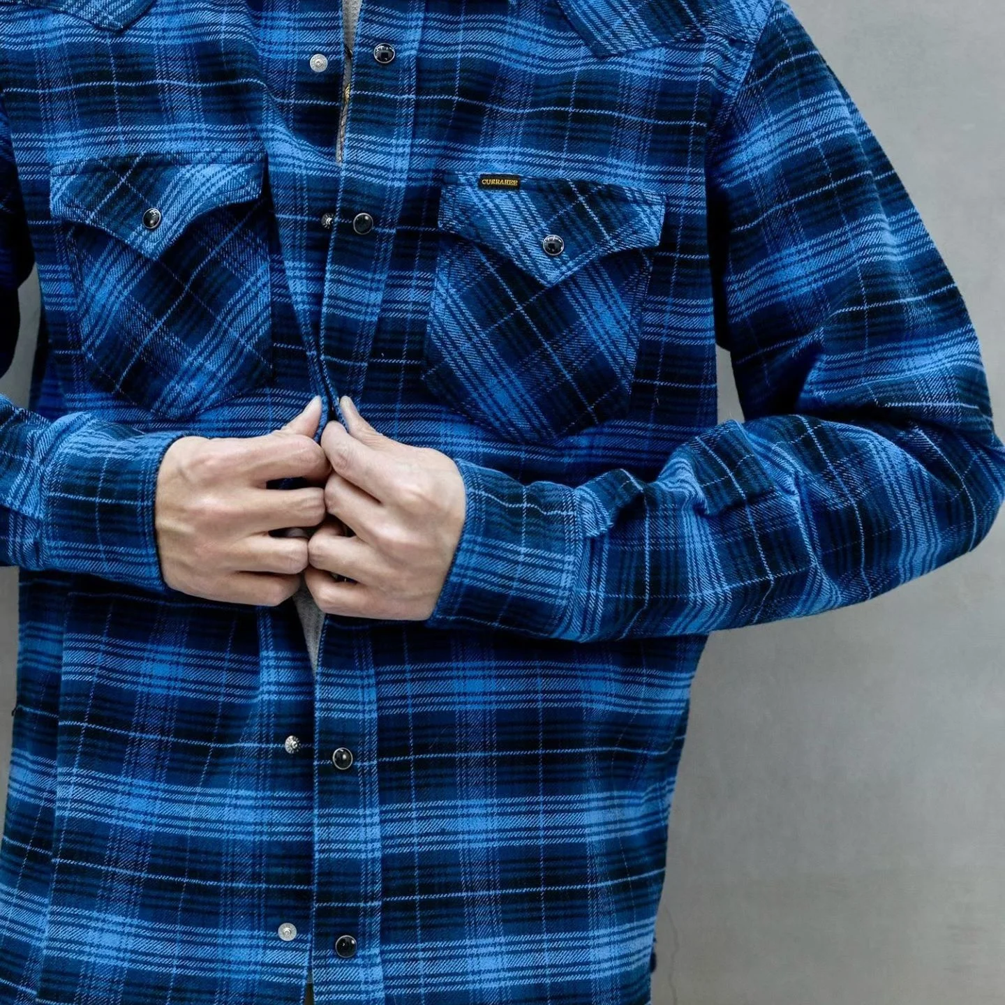 

Currahee Men's Retro Classic Plaid Long Sve Flannel irt ex Stand Fit Cotton 00% Button up Sle Spring 2026