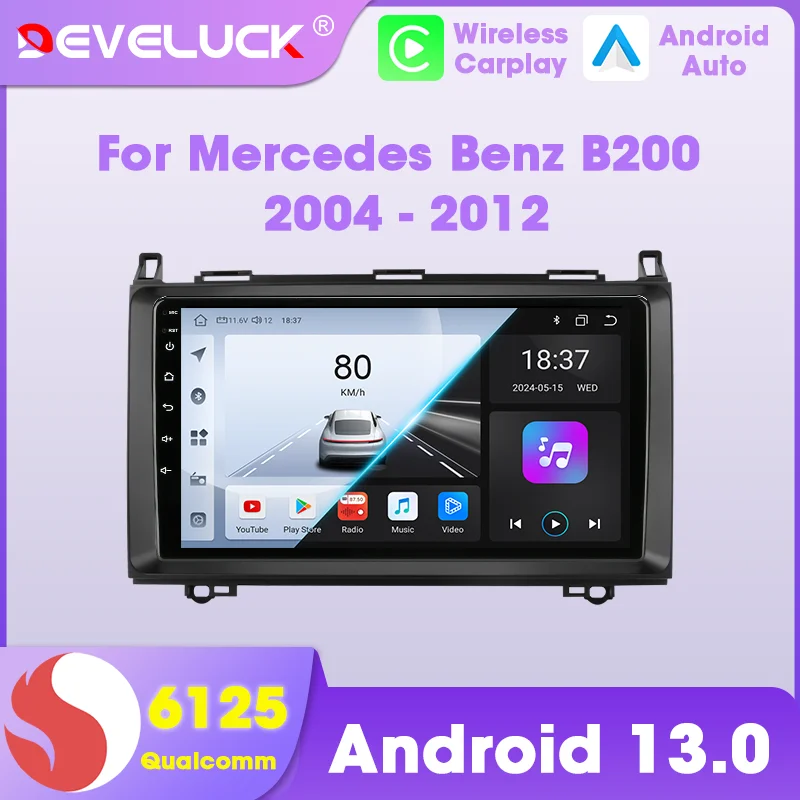 

Android Car Radio Carplay Auto For Mercedes Benz B200 Sprinter W906 W639 AB Class W169 W245 Viano Vito Multimedia Player Stereo