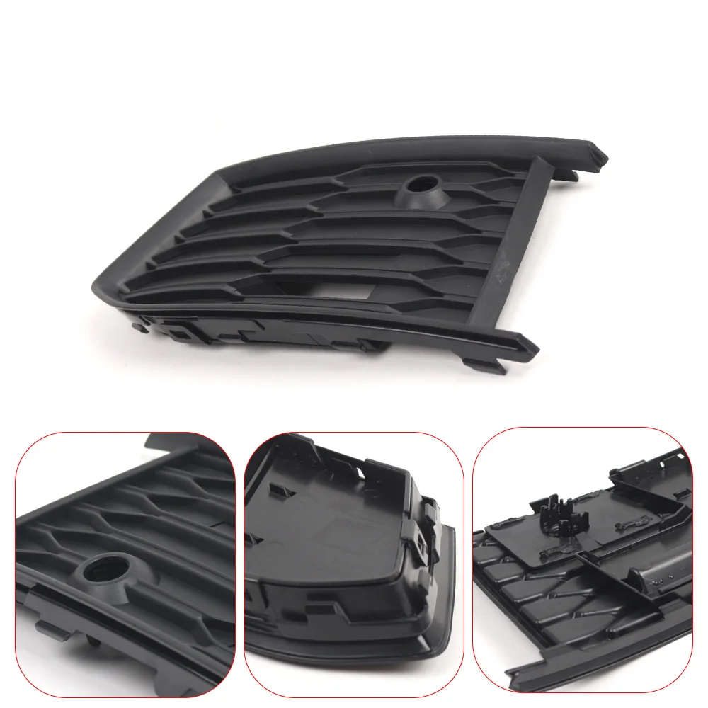 4K0807151A 4K0807152A Fog Light Grille Mesh Cover Trim Bumper Grill For Audi S6 A6 C8 S-LINE 2019 2020 2021 2022 2023 2024 2025 - Image 3