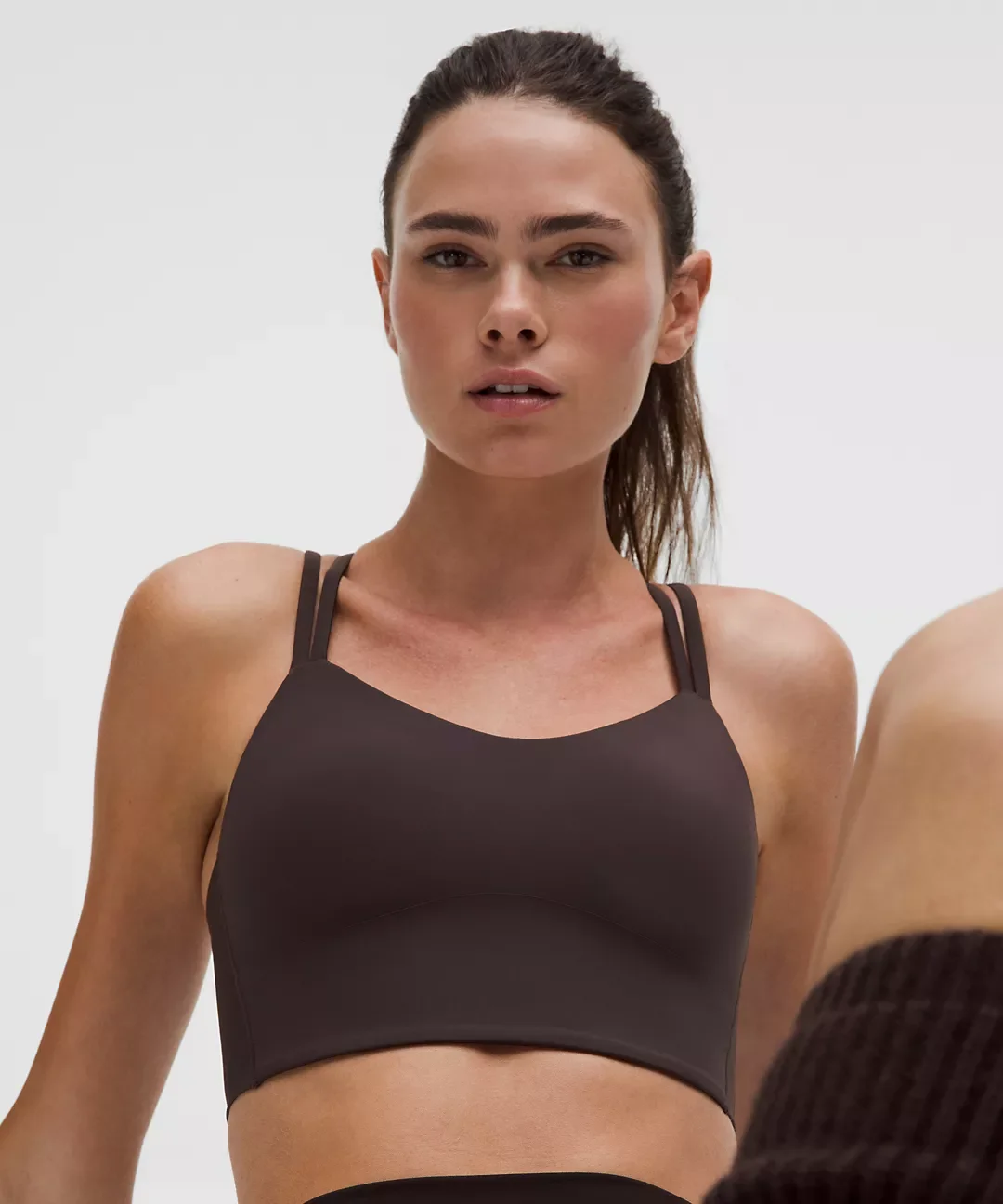 Daimu Live Solid Color Cross back Fitness Sportovní Podprsenka Bezešvá Podprsenka Scrunch Push-up Trénink Jóga Spodní Prádlo S Hrudní Vycpávkou - náhled 2