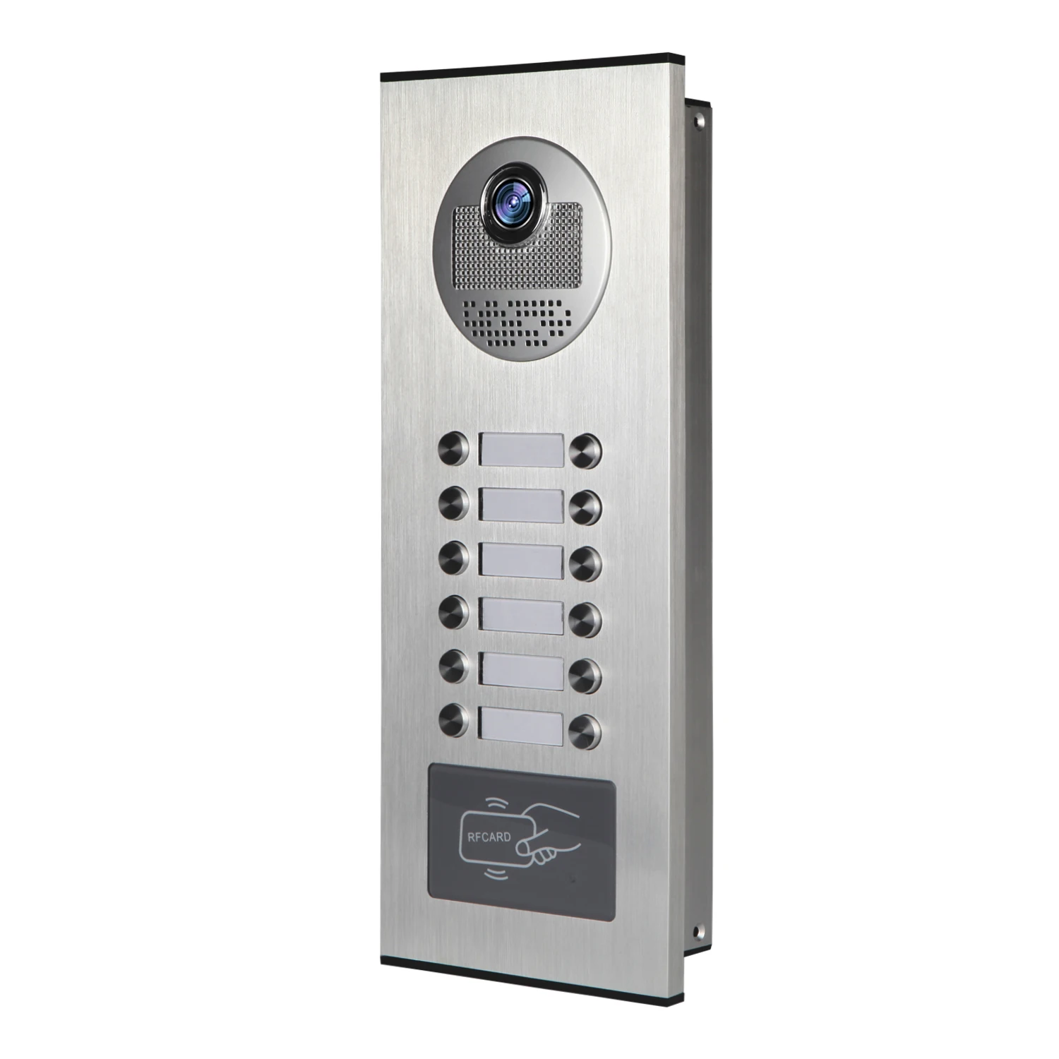 Tuya 2/3/4/5/6/8/10/12 Apartments Home Video Intercom with RIFD Access Contro Camera Video Door Phone 7 Inch Wifi Monitor