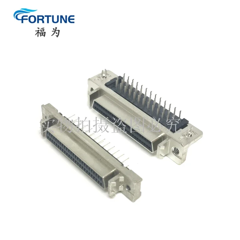 1Pcs SCSI-DB Type 50Pin/68Pin/100Pin/Female 100Pin Connector Straight Needle /Curved Needle Servo Connector