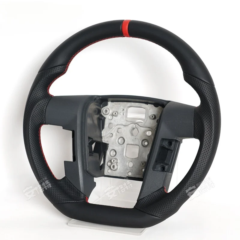 For Ford F-150 Raptor (2009-2014) American-Style Full Leather Off-Road Steering Wheel (Modified Part)