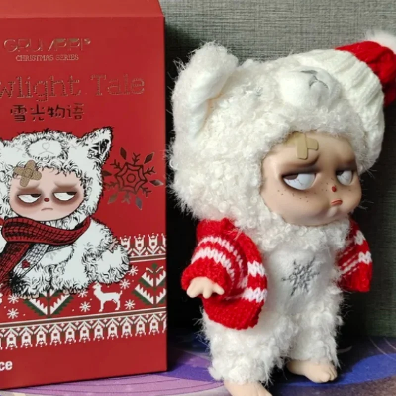 

Insomnia Rampage Baby Christmas Snowlight Story Series Plush Blind Box Bag Charm Holiday Gifts Toys Decoration