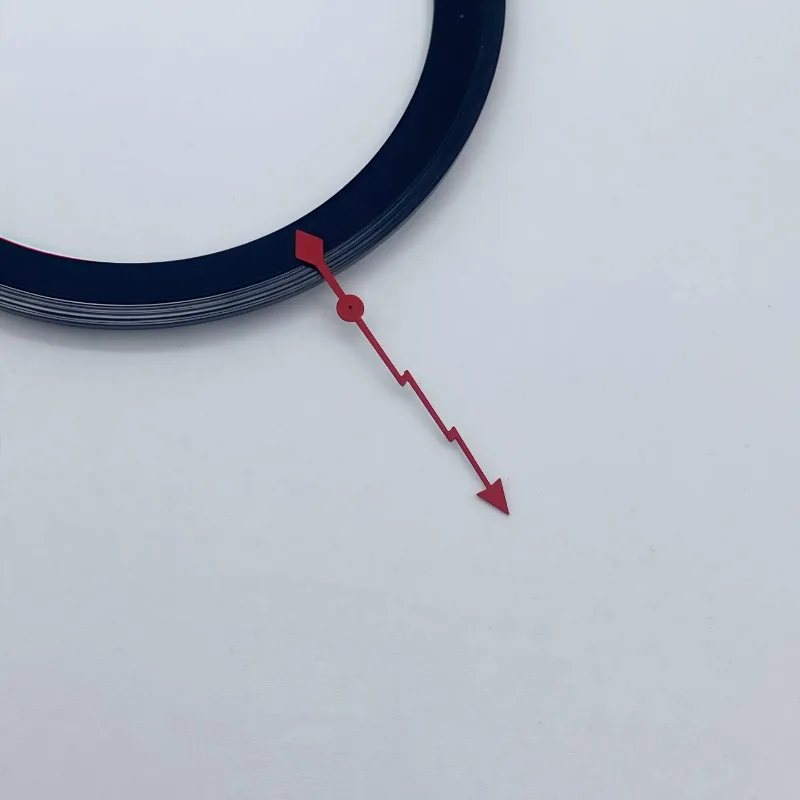 Watch Accessories for NH35 Watch Hand Lightning Seconds Log Seconds, Color Seconds, No Luminous Suitable for NH35