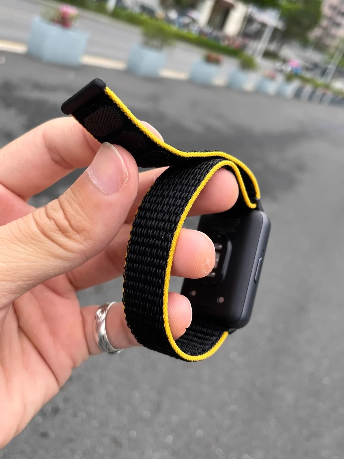 kakestorm Velcro is suitable for Samsung Galaxy Fit3 bracelet strap nylon loop pasting breathable watch strap watchband