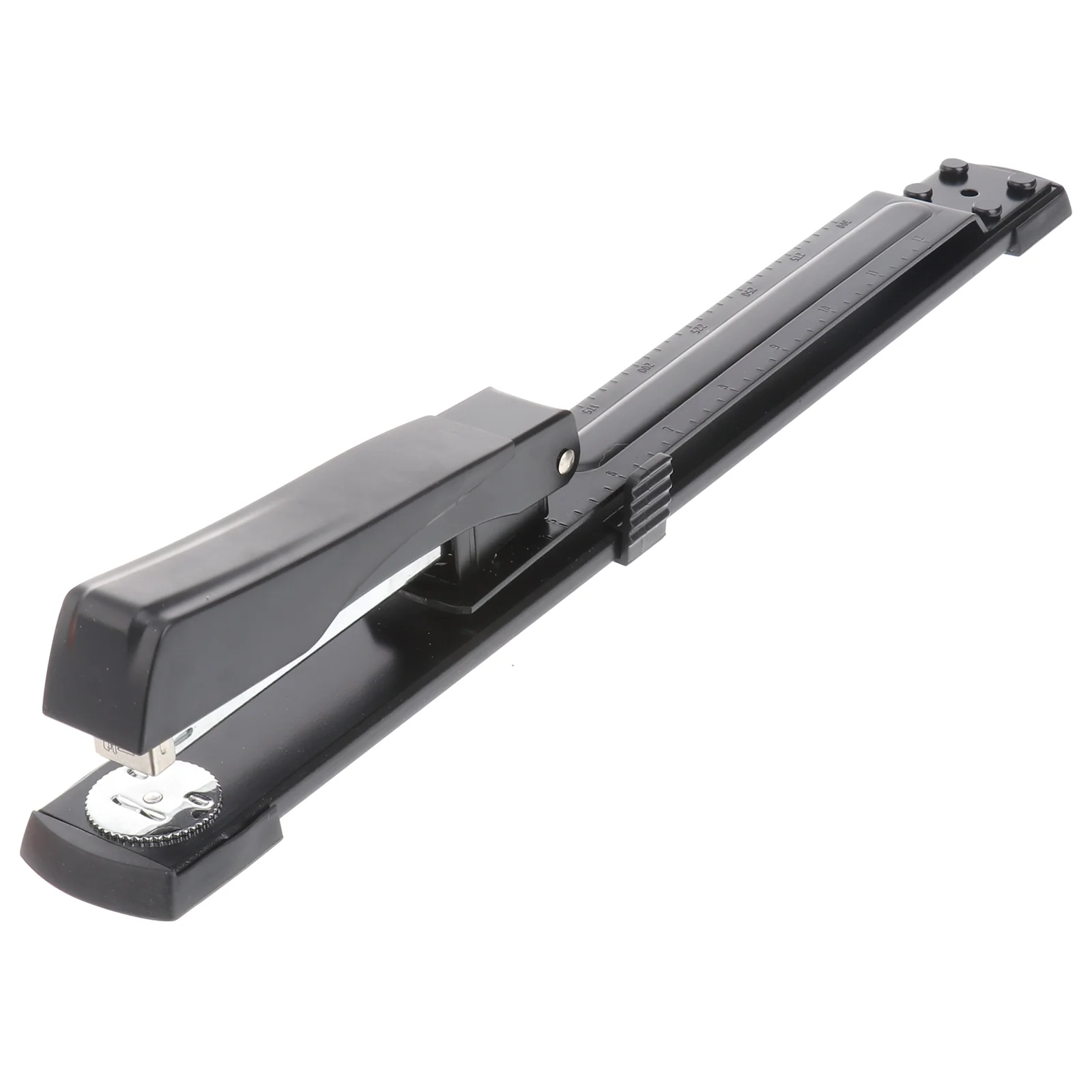 Desk Stapler Office for Home School Stapling Machine Long Arm Middle Seam Large