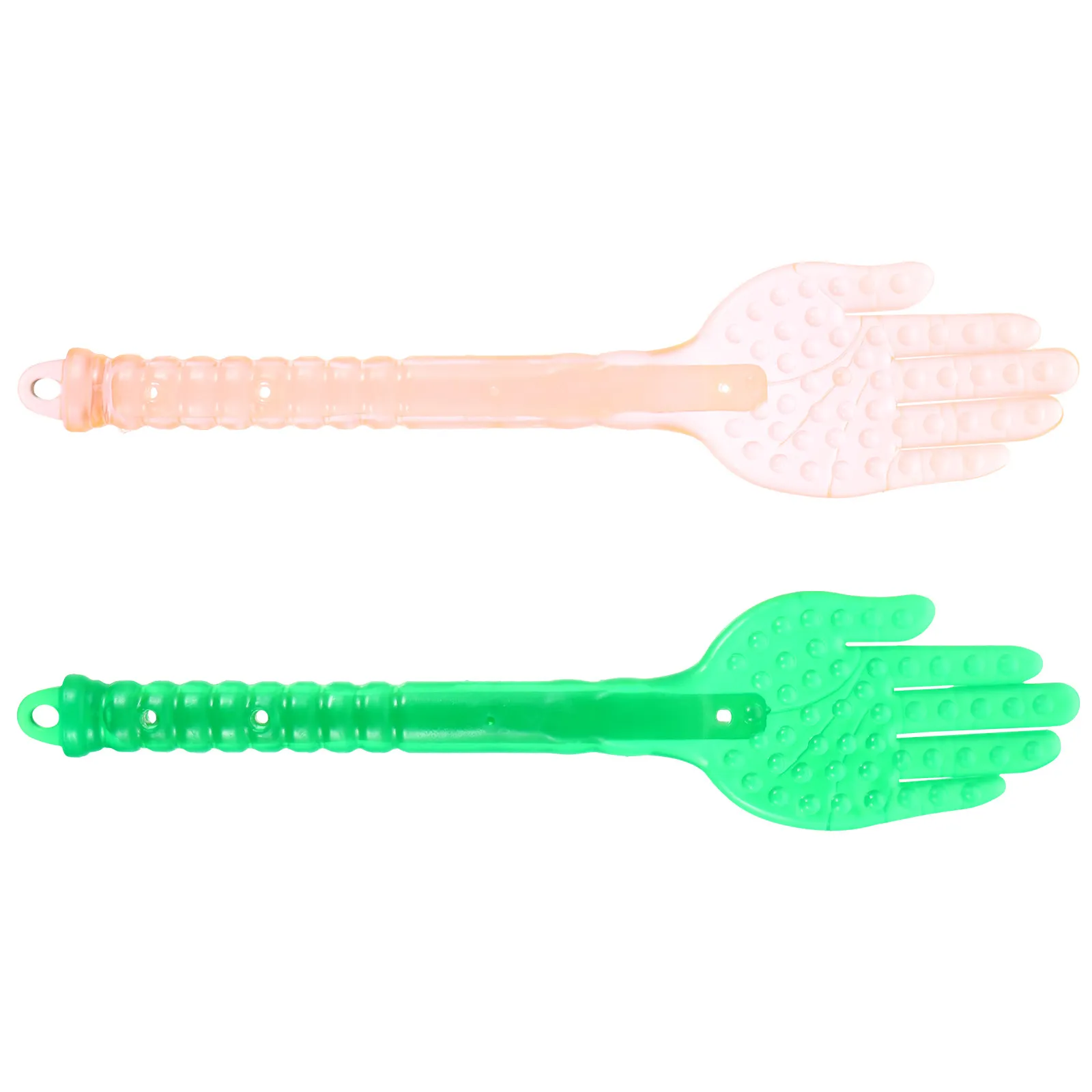 2Pcs Silicone Palm Massage Pat Stick Body Care Tool Back Shoulder Leg Relax Acupoint Massager Knock Pat Relieving Fatigue