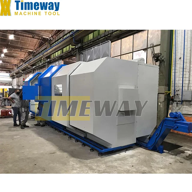 Hot Selling Heavy Duty / Large Sized CNC Horizontal Lathe Hine