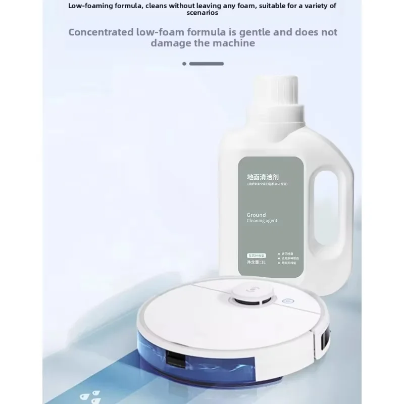 1L Special Floor Cleaning Fluid for Mijia M40 Omni H50 Pro X20/X20 Plus X10/X10 Plus M30S X20 Max Vacuum Cleaner