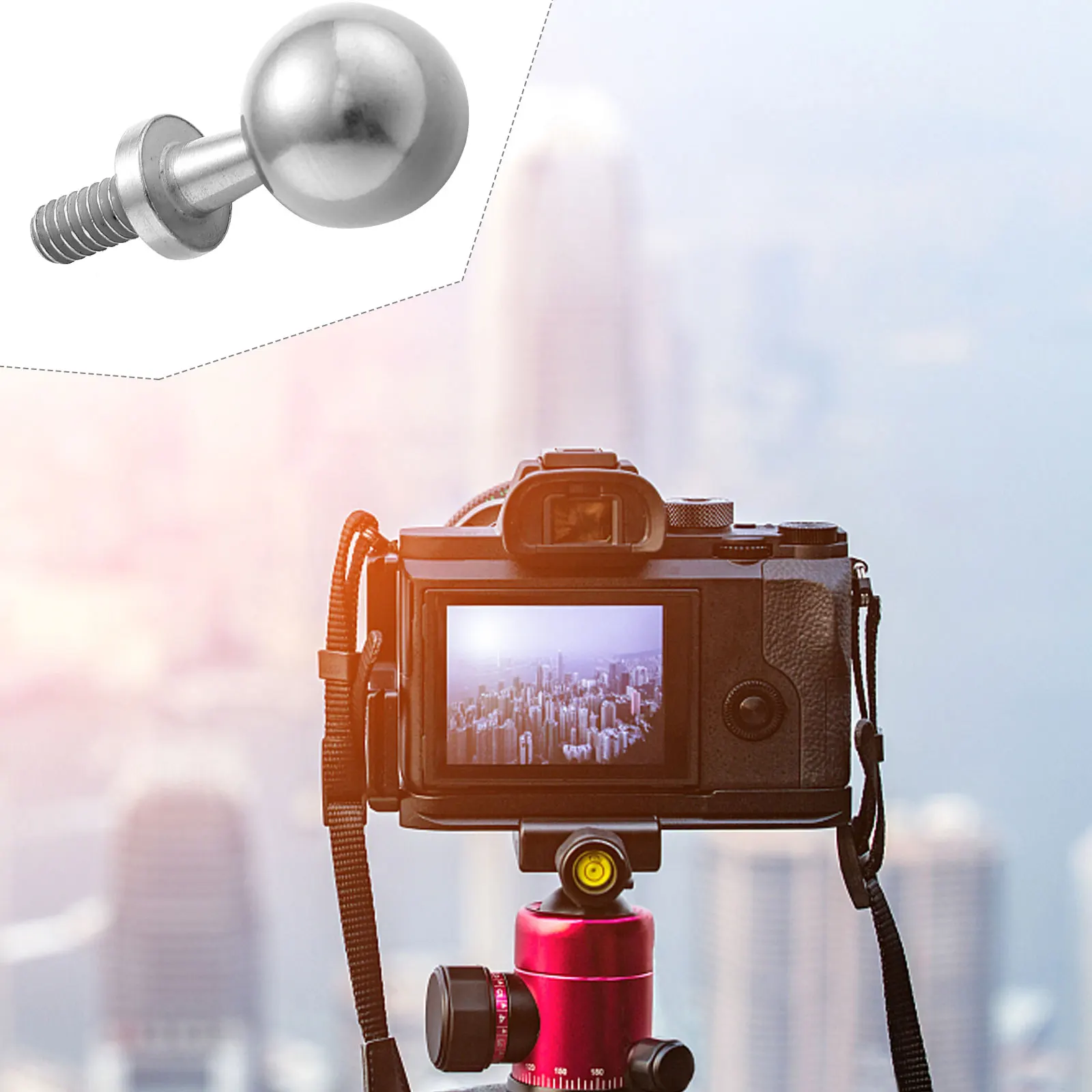 

Steel Tripod Adapter Screw Camera Projector Simple Installation Easy Use Video Camera Accessories Small Woman Phone