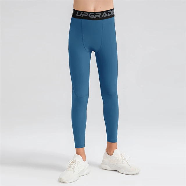 Kids Running Tights Compression Pants Children Boy Students GYM Fitness Basketball Football Exercise Training Sport Leggings 35 AliExpress