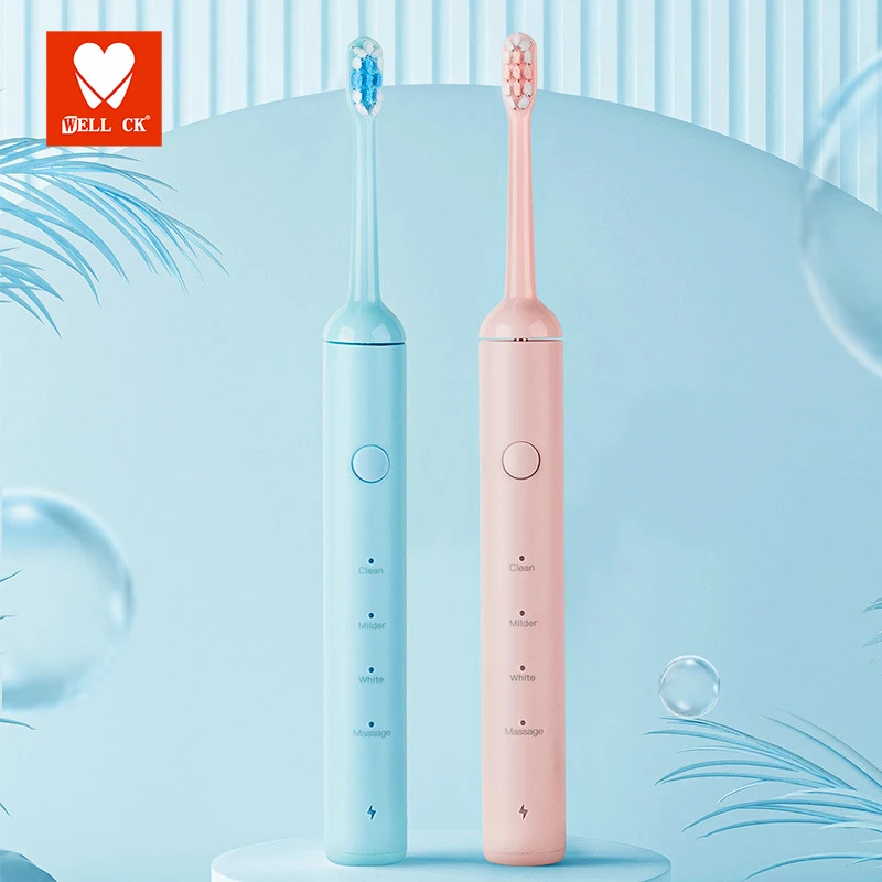 

Sonic Electric Toothbrush for Adults Kid 4 Mode Smart Timer Whitening Tooth Brush IPX7 Waterproof Replaceable Head