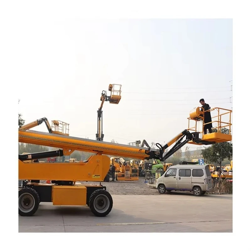 High Quality New Automatic 23M Electric Hinged Arm Aerial Platforms Mobile Towed Articulated Arm Lifts for Sale
