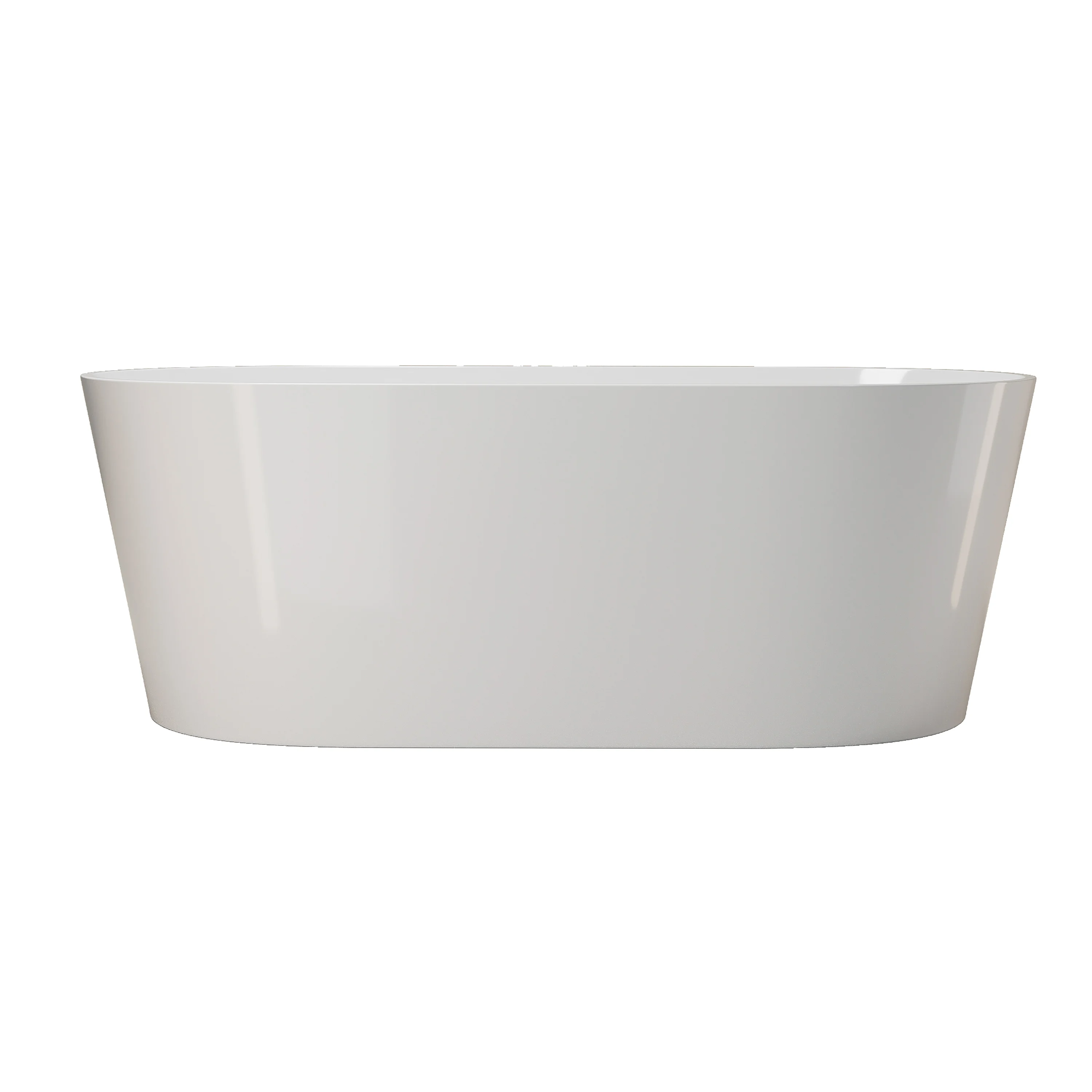 HEIßER VERKAUF Super Sonderangebot Ovale bogenförmige freistehende Acrylbadewanne Hochwertiges Whirlpool-Einweichenbadewanne