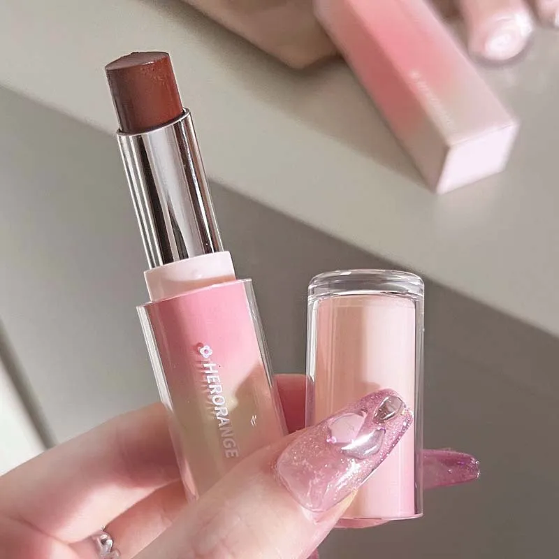 Water Gloss Mirror Lipstick Crystal Jelly Transparent Lip Gloss Moisturizing Lasting Solid Lip Stick Nude Tint Korean Makeup