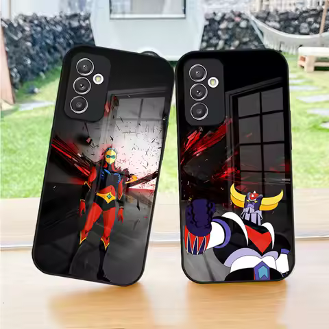 UFO ROBO GRENDIZER GOLDORAK Phone Case For S25 Samsung S24 Ultra S23 Fe S22 Plus S20 S21 A16 A54 A34 A53 Glass Cover