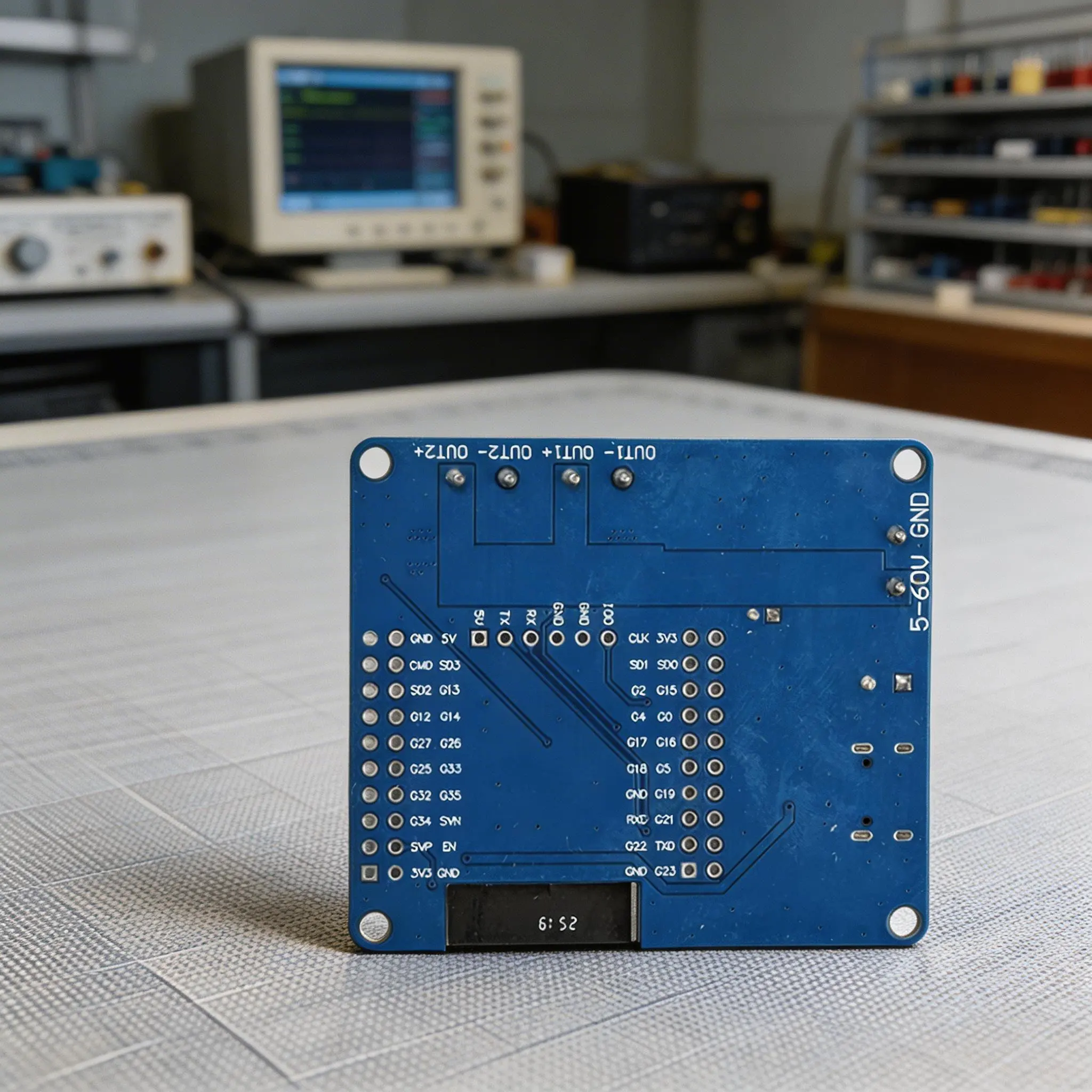 ESP32-32E Dev Board with MOS Switch Capability and Wide Input Voltage Range Suitable for Home Automation Tasks