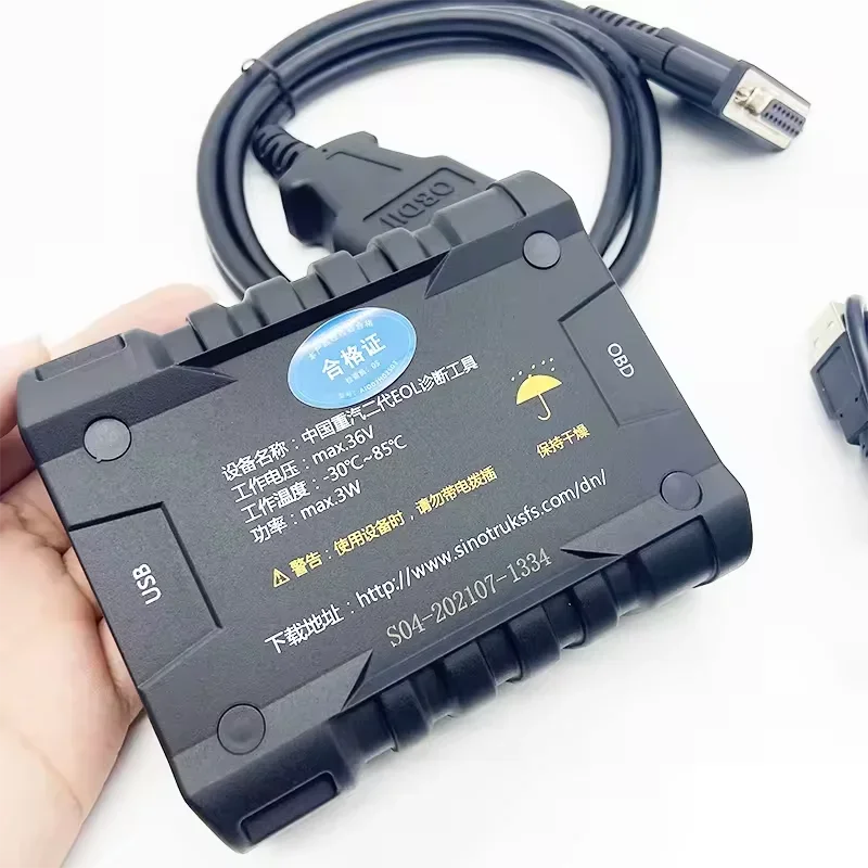 Diagnostic Tool For Sinotruk EOL  Truck Engine Scanner tool for Sinotruck Heavy  Truck   HOWO/A7F19/T7H/Sitrak/Hohan