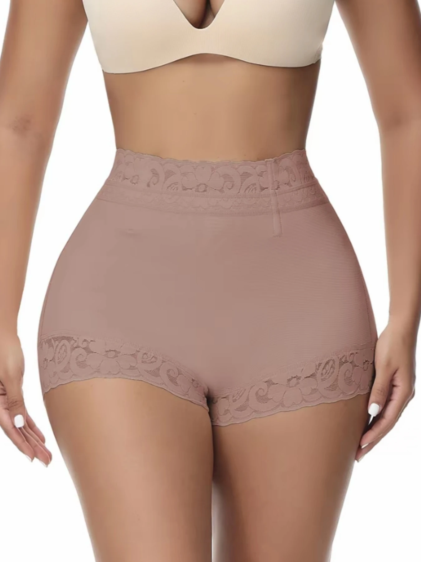 High Compression Body Shaper Shorts with Tummy Control And Butt Lifter Feature Slimming Shapewear for Women