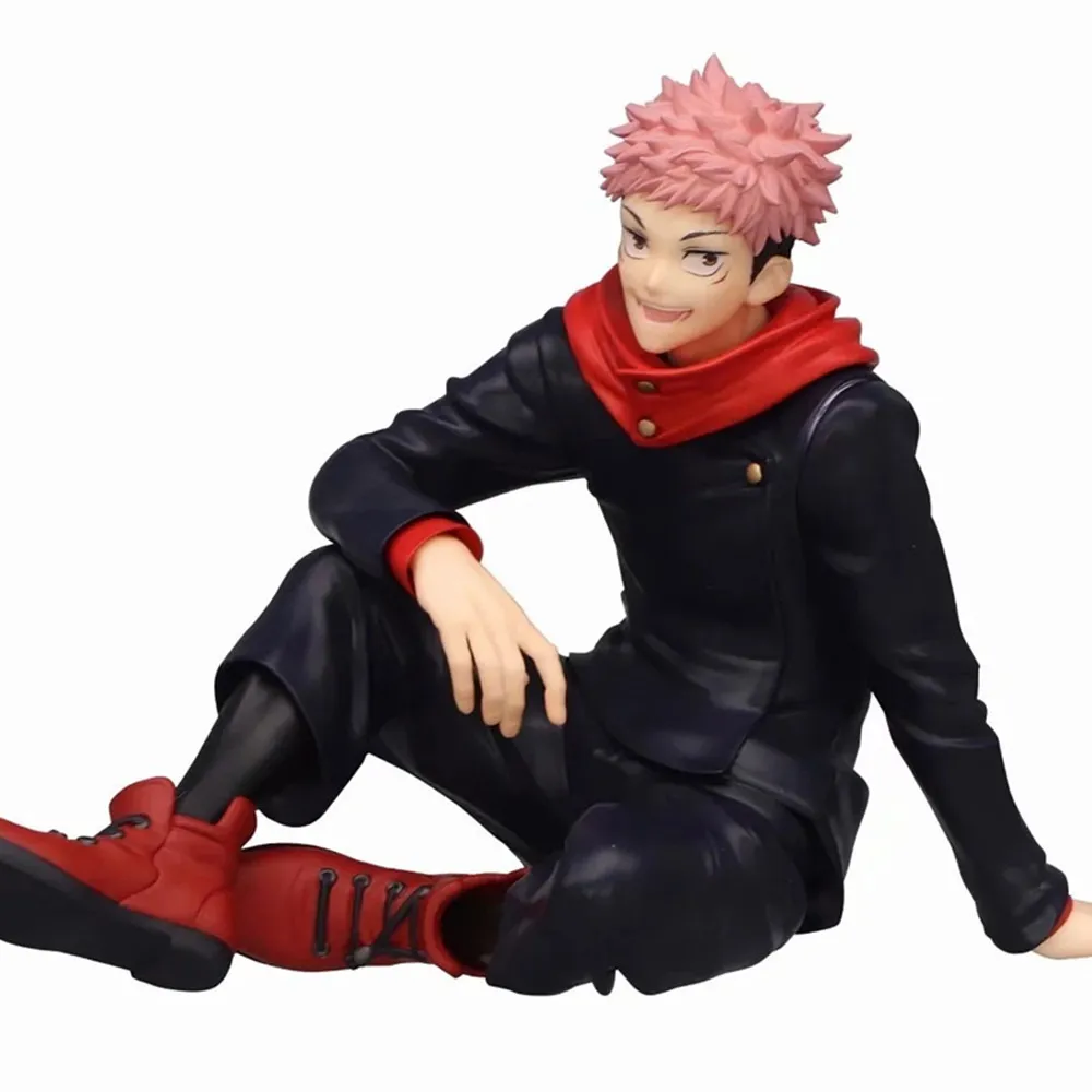 Anime Jujutsu Kaisen Figure Itadori Yuji Action Figure Gojo Satoru Fushiguro Megumi Kugisaki Nobara Figurine PVC Model Toys