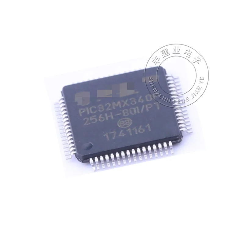 PIC32MX340F256HT-80I/PT IC MCU 32BIT 256KB FLASH TQFP64 1-5PCS