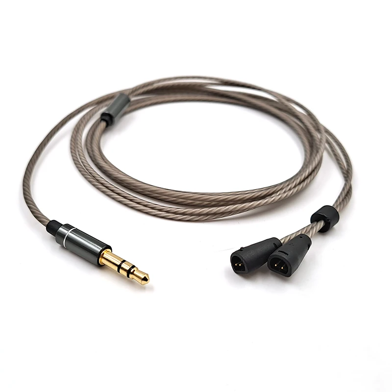 

For Sennheiser IE80S IE80 IE8 IE8i Earphone Can Be Replaced 3.5mm to 2-Pin Silver Plated Headset Cable