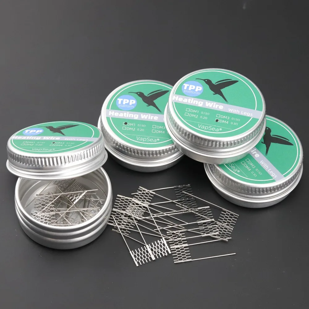 19 Types PnP/TPP/ITO DIY Rebuild Kit Coil Spiral/Mesh/Ceramic Resistances Heating Wire VM1/DM1/M2 Drag X/S/H80/E60 SubOhm Coils