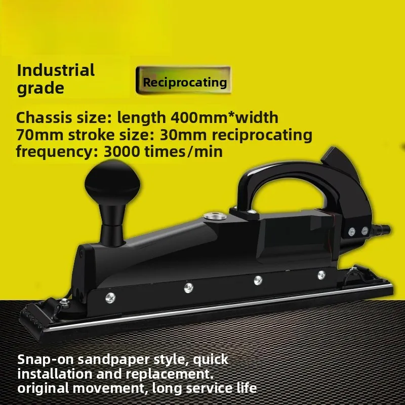 Pneumatic Orbital Sander BD-7029 - Reciprocating Air Power Sanding Machine for Woodworking & Furniture Polishing