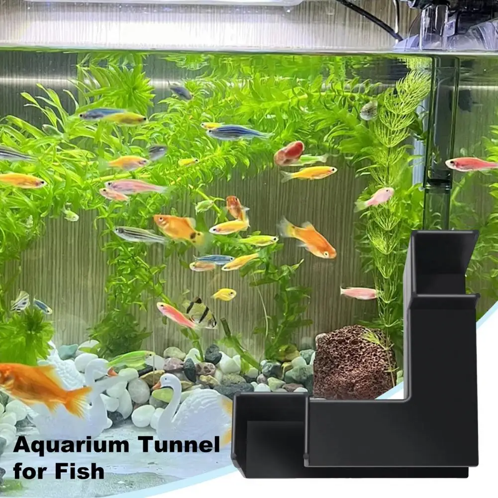 Enhance Aquarium Aesthetics Shrimp Cave Aquarium Tunnel Corner Fish Tank Decorations Hideout for Shrimp Fish Aquarium for Shrimp