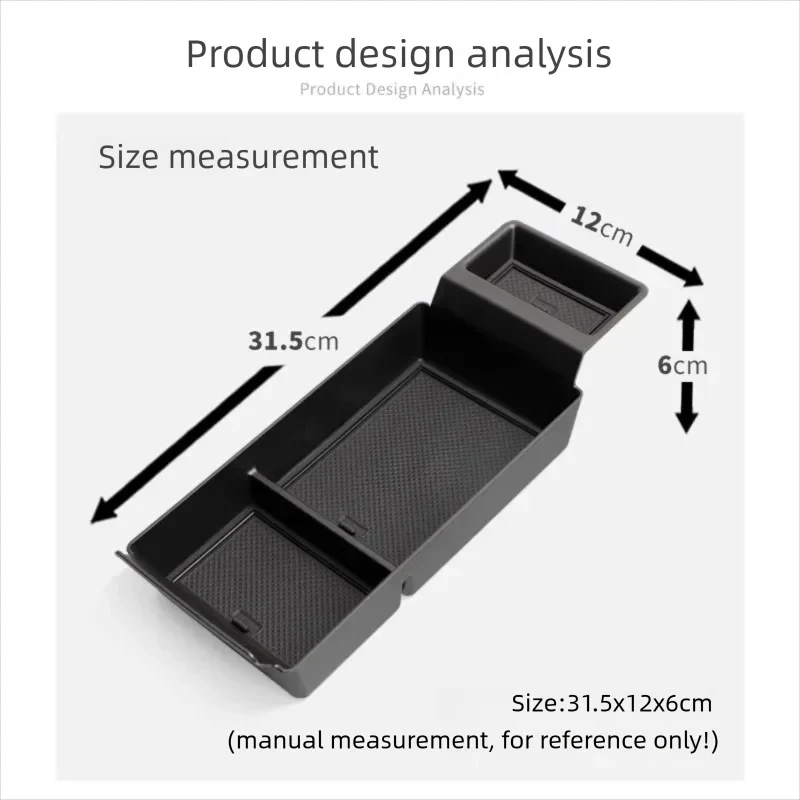 For Voyah Courage 2024 2025 2026 Auto Indoor Central Upper Layer Console Car Armrest Storage Box Holder Interior Car Accessories