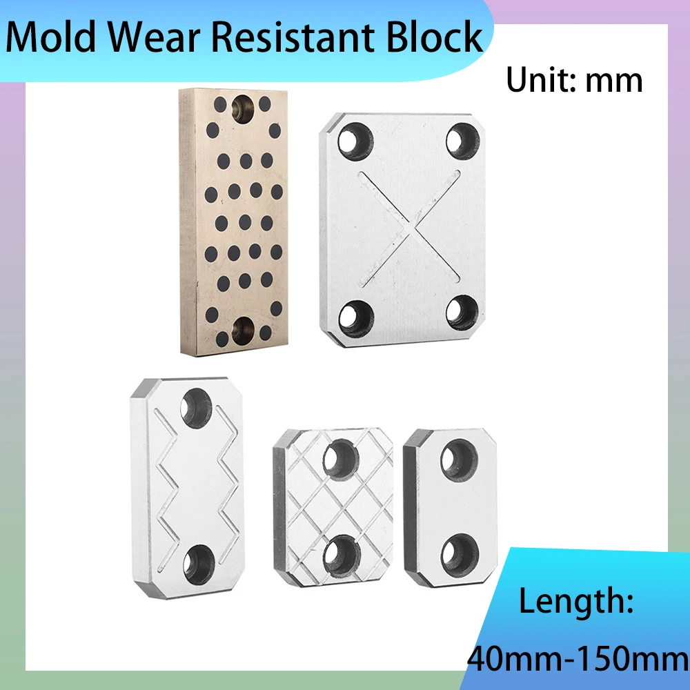 1Pcs Mold Wear-Resistant Block Pressure Strip Width 20mm-100mm Parallel Block Thickness 10mm Mold Accessories High Hardness