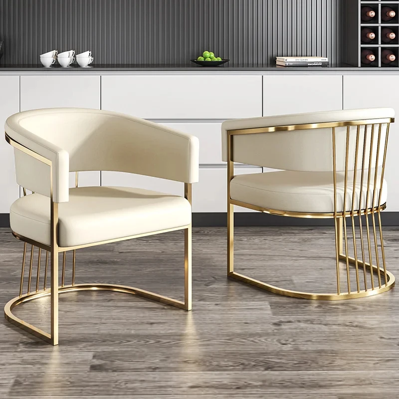 custom.Luxury Single Nail Chair with Iron Frame Contemporary Design Dining Hotel Office Leisure Bedroom Makeup Nail Salon Ba