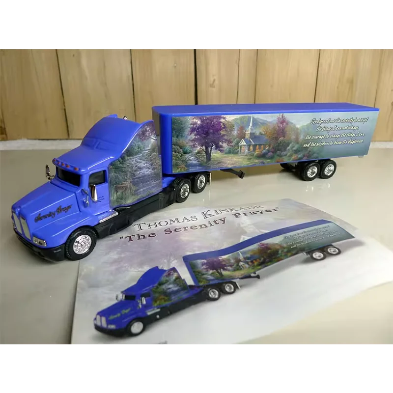 

ERTL 1:64 Scale The Serenity Prayer Kenworth Container Plastic Car Model Collectible Toy Gift Souvenir Display Ornament