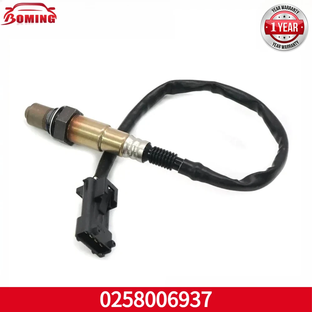 NEW Lambda O2 Oxygen Sensor 0258006937 For CHERY A1 A3 A5 EASTAR CROSS QIYUN TIGGO QQ6 Fulwin CHANA BENBEN BYD F3 F3R