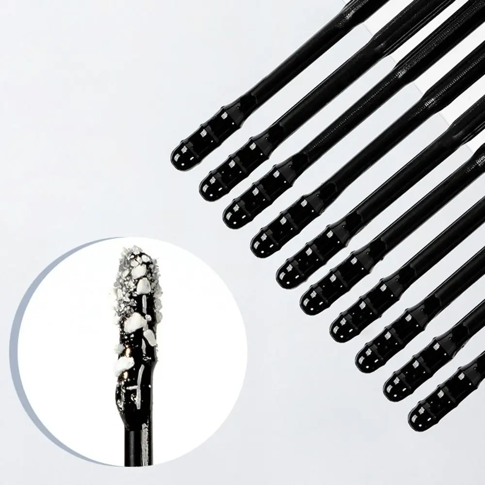 20/40/60/100Pcs Disposable Ear Cleaner Sticks 360-degree Rotation Self-adhesive Ear Picking Spoon Soft Sticky Ear Stick