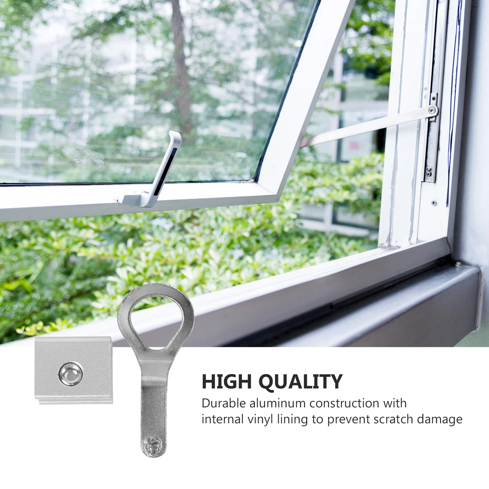 

Window Track Lock Safety Door for Free Installation Aluminum Alloy